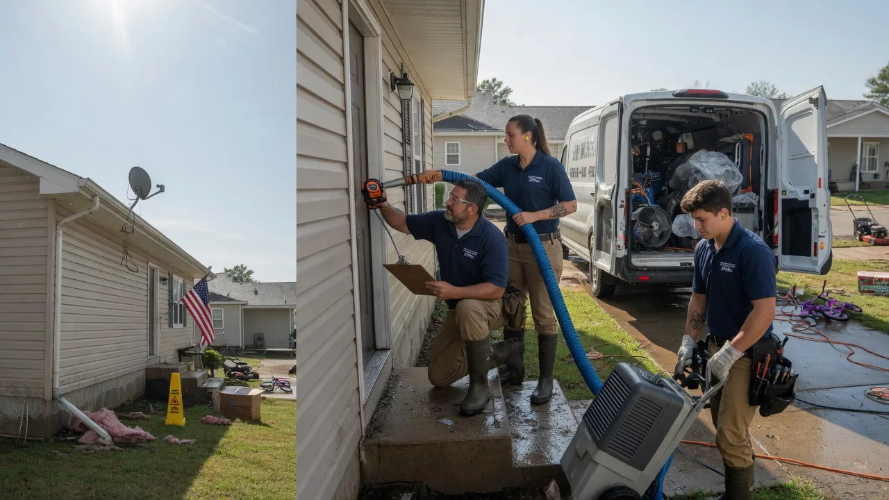 Ceiling Water Damage Restoration in Enterprise, UT near me